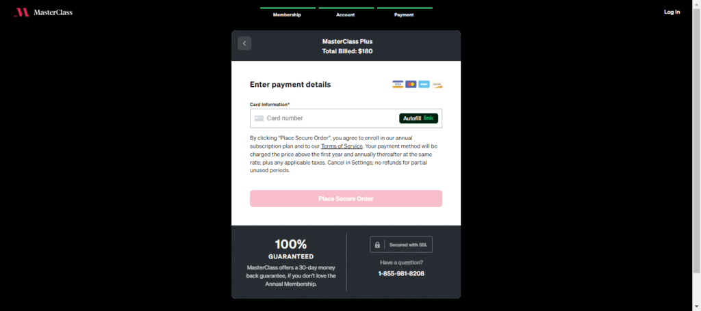 Proceed with your payment