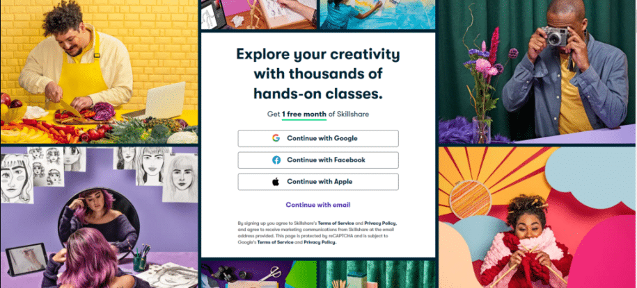skillshare official website